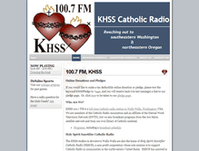 Tablet Screenshot of khssradio.com